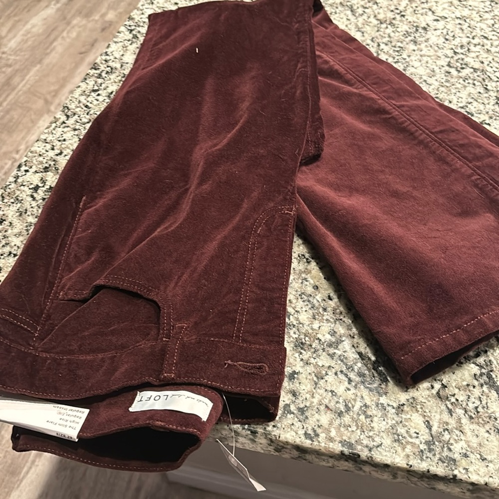 Slim flare pants with tags! Perfect for winter